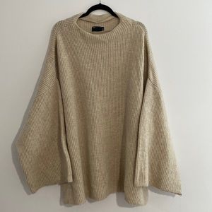 CURVE Plus size bell sleeve sweater
